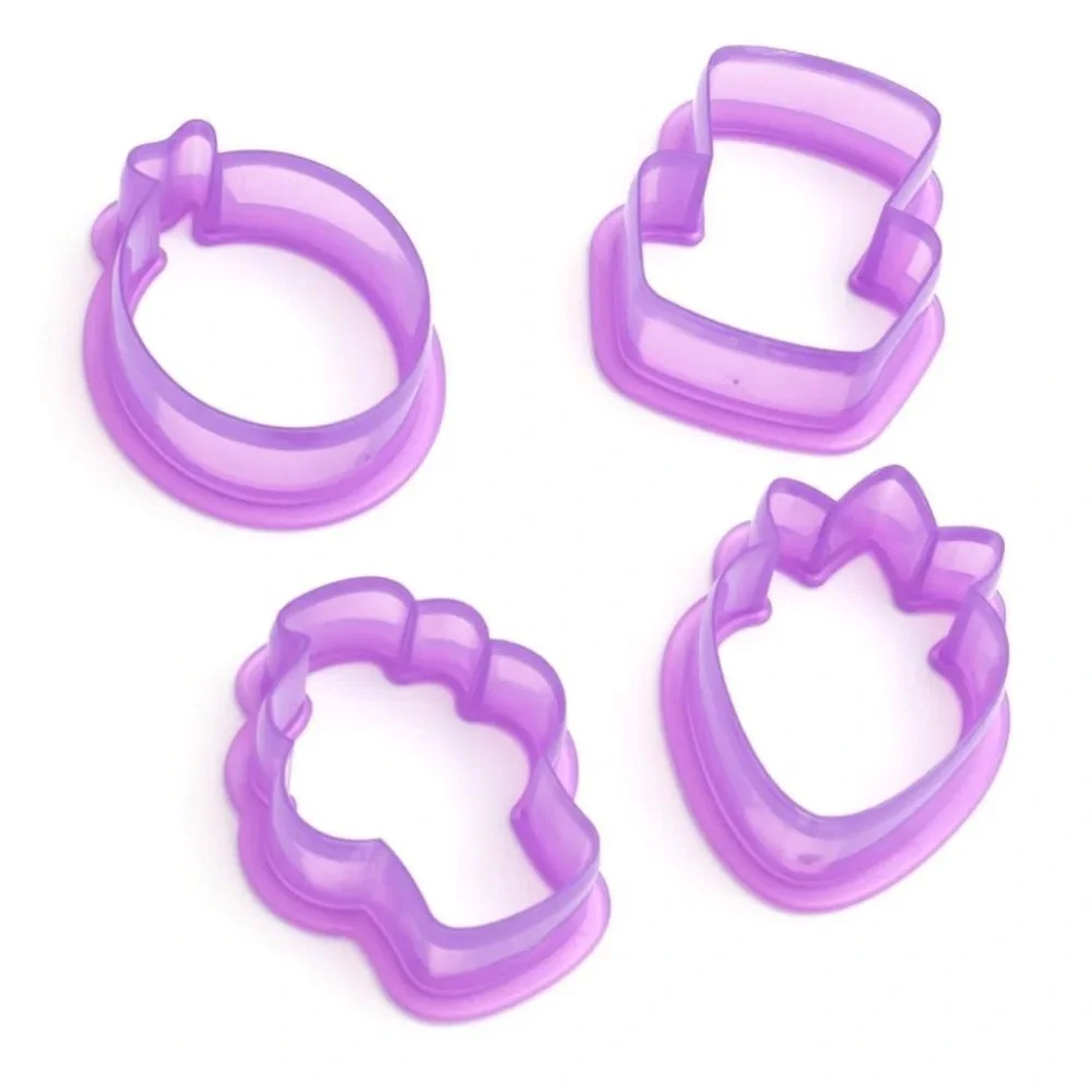 Sweet Sugarbelle Mini Shape Shifter Set Party Birthday Cookie Cutters Purple
